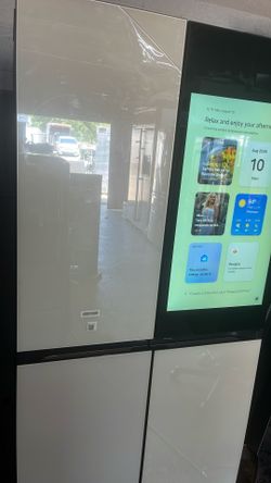 Samsung Bespoke 29 cu.ft. 4-door Flex French Door Smart Refrigerador With Family AI Hub.