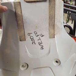 2009 Yamaha wr 250 factory skid plate