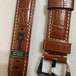 Oem Panerai Croc Leather Strap