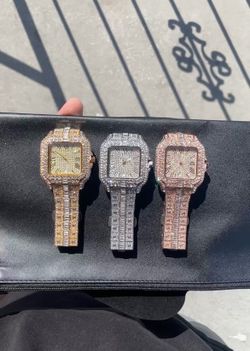 Iced out watches