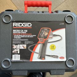 Ridgid micro CA-150 handheld inspection camera