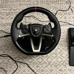 xbox steering wheel (willing to negotiate)