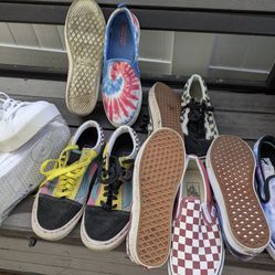 Vans, Skechers and Heely Sneakers