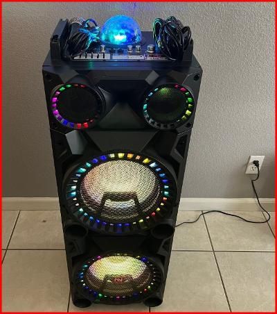 π NUTEK PS-92126 Professional Dual 12β DJ Speaker System β $250 (OBO)