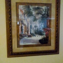 44x38 Huge High Quality Framed Picture/Beautiful