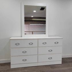 ⚪️ DRESSER WITH MIRROR // CÓMODA CON ESPEJO ⚪️