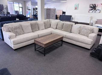 Rawcliffe 3 Piece Sectional $10 Down Payment And Financing Available