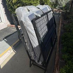 Folding Bed with Mattress – 75” × 39” – Never Used