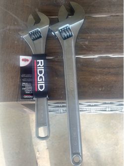 RIDGID CRESCENT WRENCHES