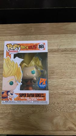Super Saiyan Goku with energy