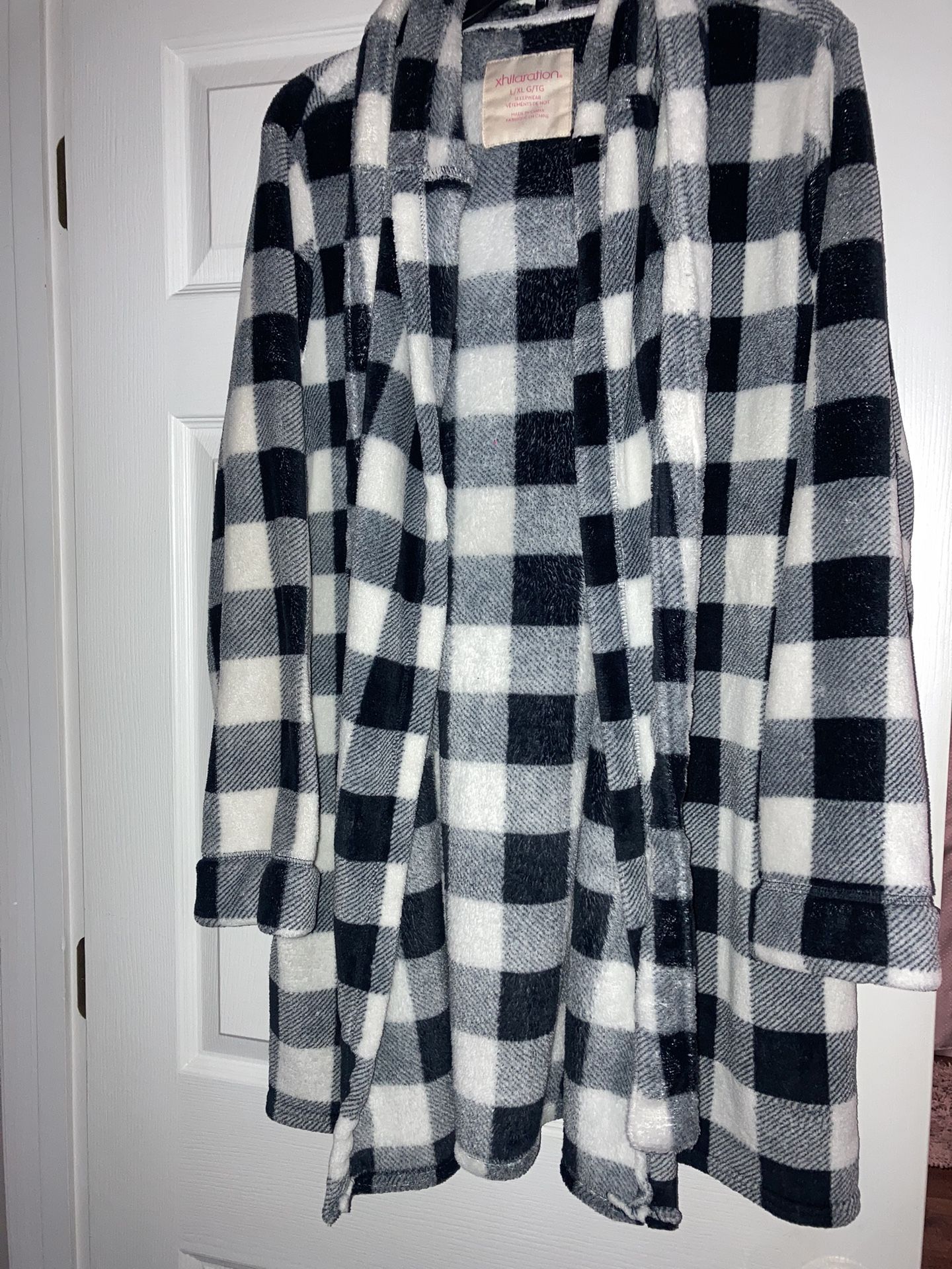Ladies Mid Length Belted Robe