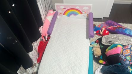 Kids bed with mattress