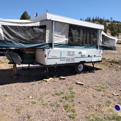 1998 coleman fleetwood top pop up camper