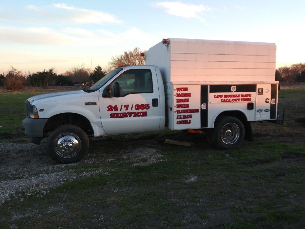 2002 ford f450 service truck
