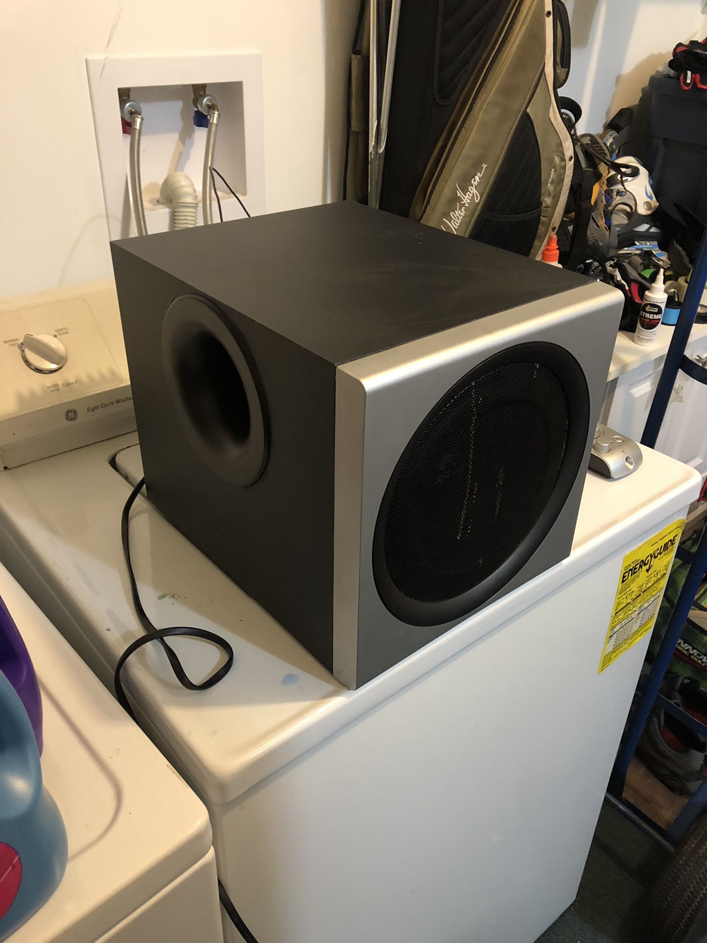 Logitech Subwoofer with control pad