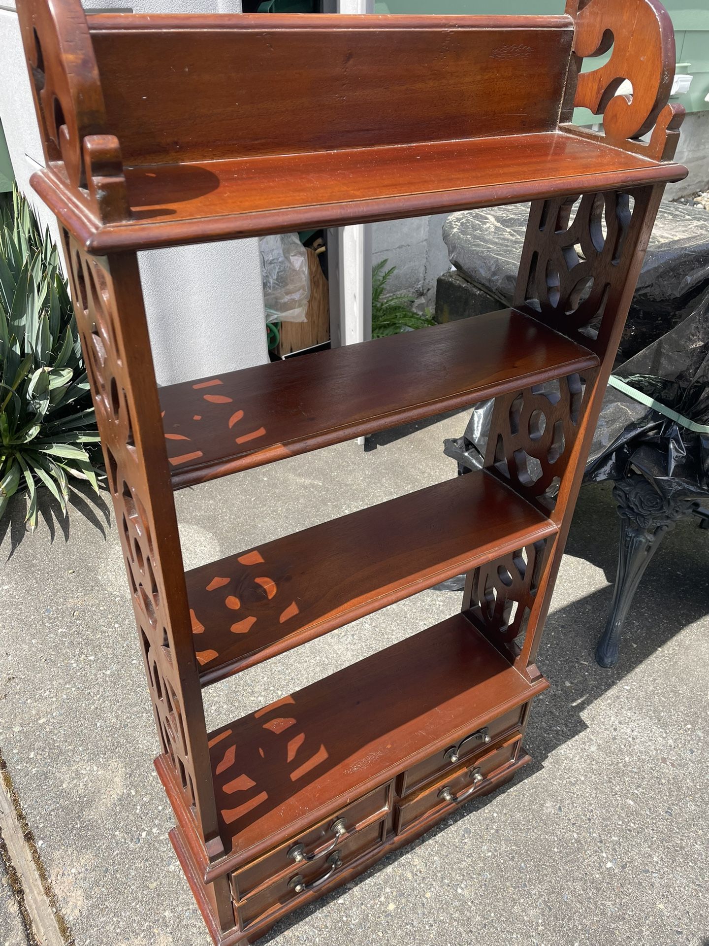 Antique Chippendale Wall Shelf