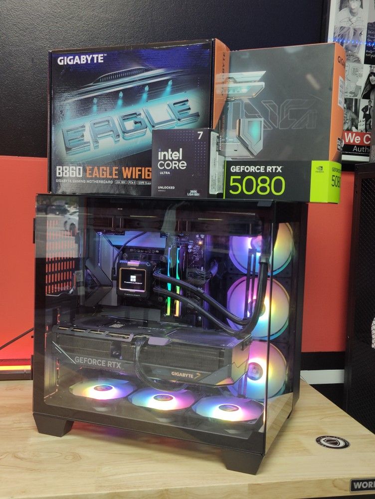 The New RTX 5080 PC **Financing Options Available**