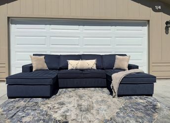 couch with two chaise