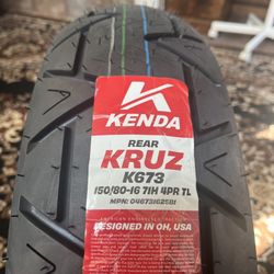 New Kenda Kruz 150 80 16 Motorcycle Tire