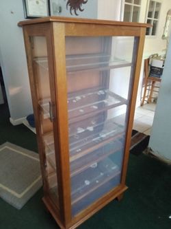 GLASS FRONT DISPLAY CASE