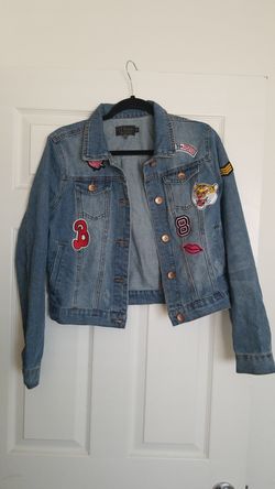 Women denim, jean jacket ci sono , size med