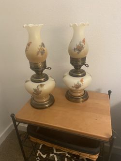 Vintage Hurricane Lamps