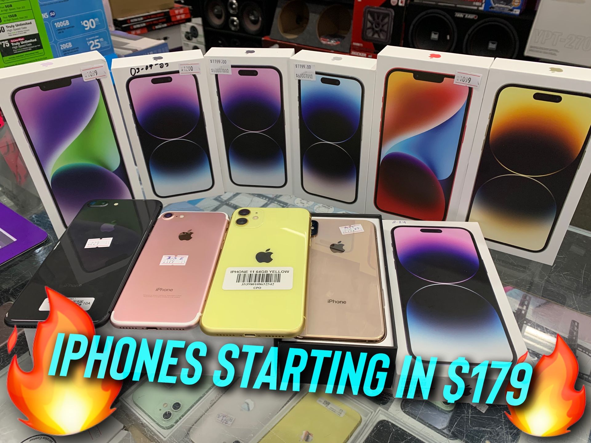 IPHONES STARTING IN $179!!!!!