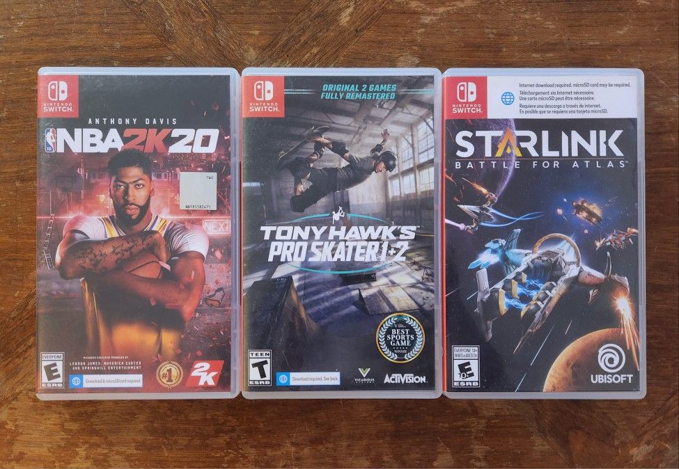 Nintendo Switch Games With Cases