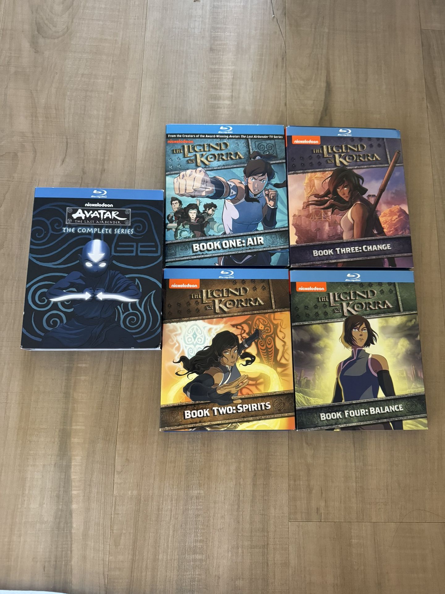 Avatar The Last Airbender & The Legend Of Korra! Complete BluRay Sets!
