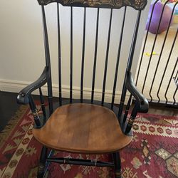 Beautiful Antique Rocking Chair For Nursery