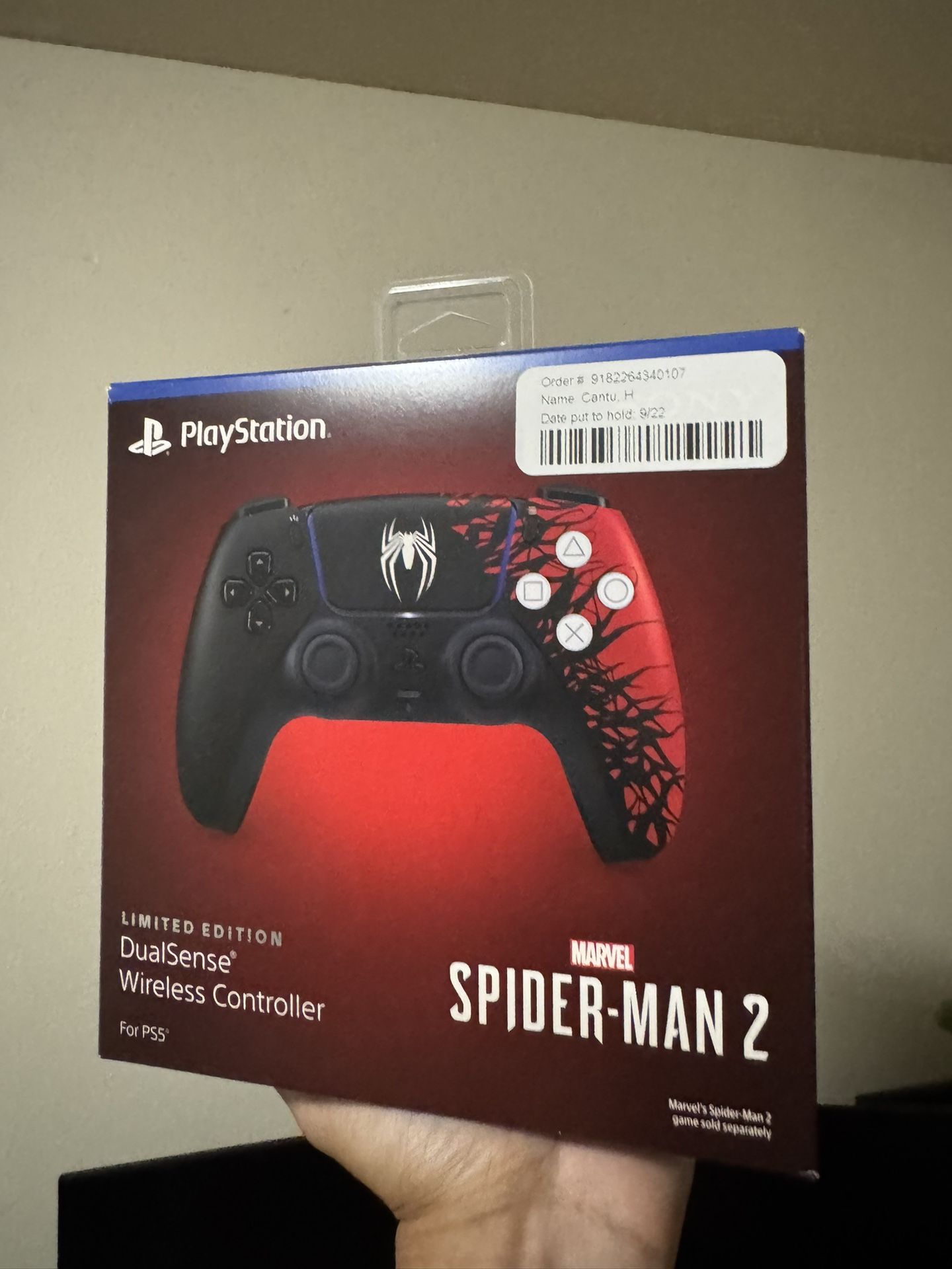 PS5 Controller Spider-Man 2 Limited Edition