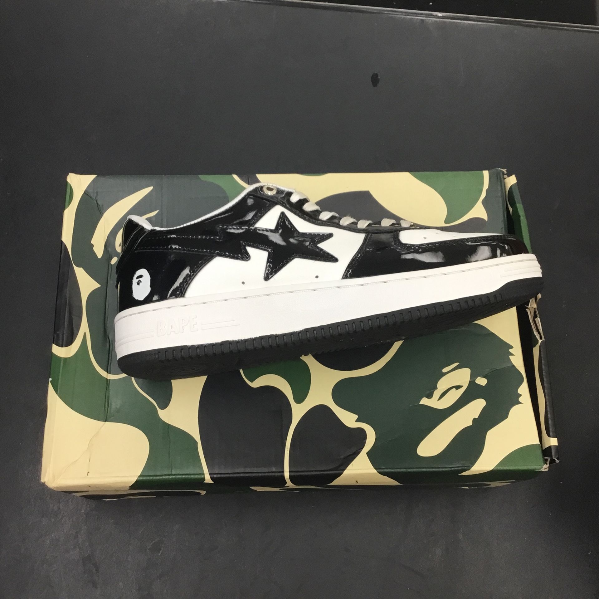 Bape Black And White