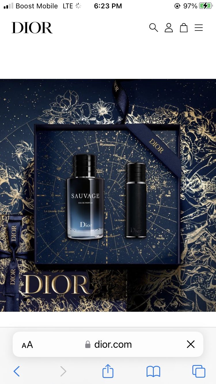 Dior Sauvage Eau de Perfume Set LIMITED