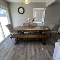 Wood Dining Table 