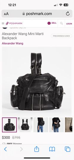 Alexander wang online mini marti backpack