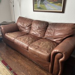 Leather Sofa