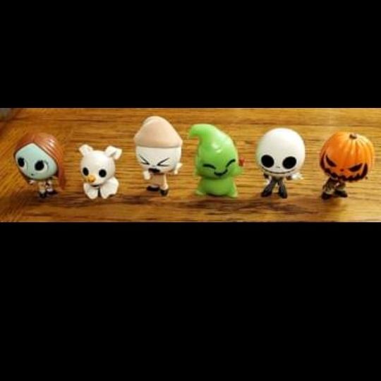 Nightmare Before Christmas Mystery Mini Funko Set