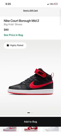 Nike Court Borough Mid 2 Kids Sneakers