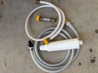 RV hose for external tank