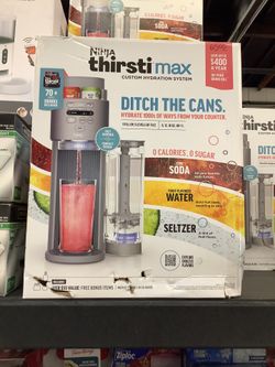 Ninja Thirstimax Carbonated Water Machine Drink System