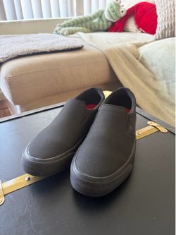 Shoes for Crews Ollie II - Leather Black Non-slip shoes