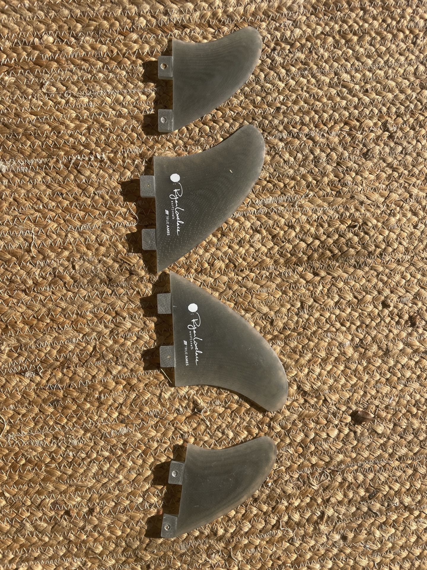 Lovelace Piggyback Quad FCS Surfboard Fines
