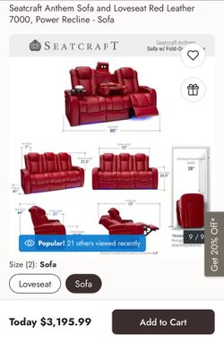 Sofa and Loveseat