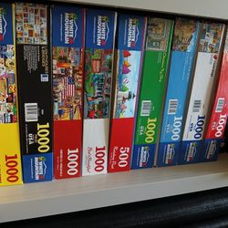 1000 piece puzzles, Games Crossword  Lego