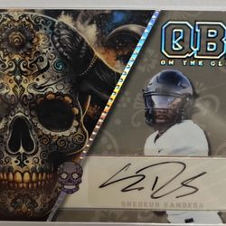 Shedeur Sanders Sugar Skull TRUE 1/1 Auto