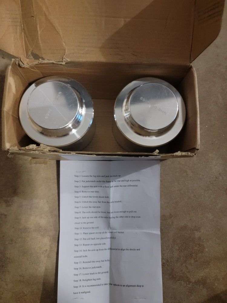 3-in Solid Aluminum Rear Lift Blocks