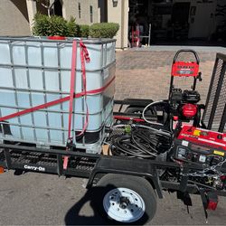 Mobile Car Wash Trailer - Brand New