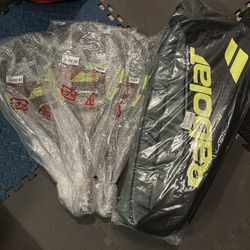 3 Brand New Pure Aero 2026 Rackets