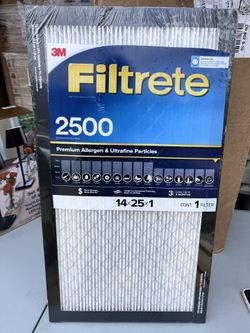 3M 2500 Series Filtrete 1" Filter, 4-pack