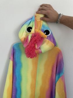 rainbow unicorn onesie